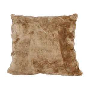 Perna decorativa textil maro 45 x 45 cm