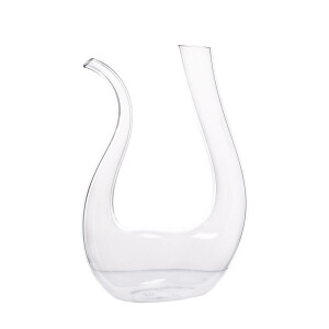 Decantor vin, sticla transparenta 20 x 10 x 35 / 1 L