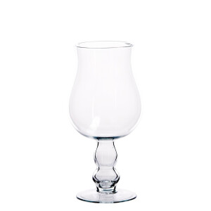 Vaza flori sticla transparenta 14 x 32 cm