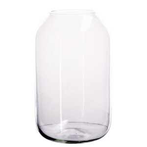 Vaza flori sticla transparenta 20 x 40 cm