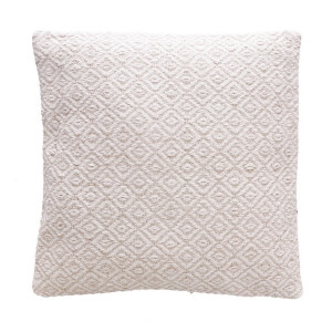 Perna decorativa bumbac crem alb Jordi 60 x 60 cm