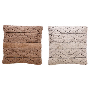 Set 2 perne decorative bumbac multicolor Peres 45 x 45 cm