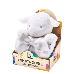Set figurina Oita cu paturica textil 75 x 90 cm