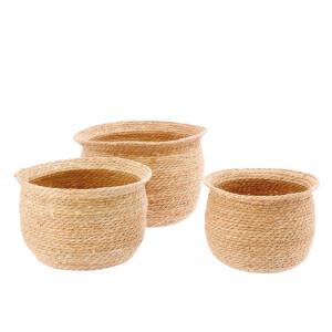 Set 3 cosuri depozitare 30,5 x 22, 35 x 24, 39 x 27 cm