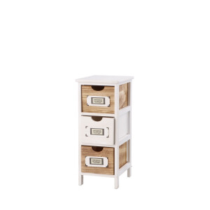 Comoda lemn multicolor 26 x 32 x 63 cm