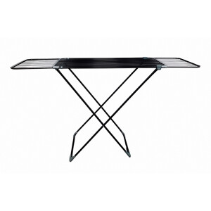 Uscator haine fier negru 109 x 55 x 94 /177 cm