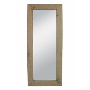 Oglinda perete lemn maro 60 x 150 cm