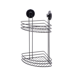 Etajera 2 polite fier 21,5 x 21,5 x 39,5 cm