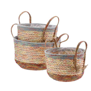 Set 3 ghivece flori 25 x 19, 28 x 20, 31 x 21 cm