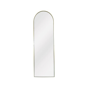 Oglinda pardoseala fier auriu 50 x 50 x 170 cm