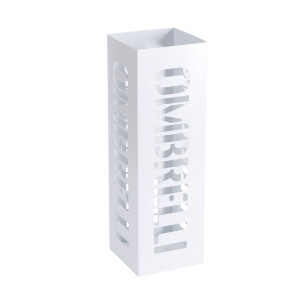 Suport umbrele fier alb Ombrelli 16 x 16 x 49 cm