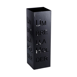 Suport umbrele fier negru Umbrella 16 x 16 x 49 cm