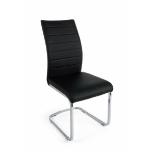 Set 4 scaune negre Myra 41x60x98 cm
