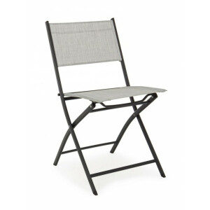 Set 4 scaune gri negru Martinez 46x58x80 cm