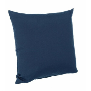 Set 4 perne textil impermeabil albastru 43x43x3 cm