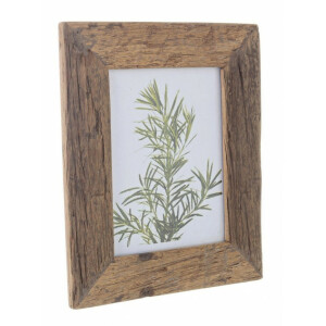 Rama foto perete lemn maro 24x2x29 cm