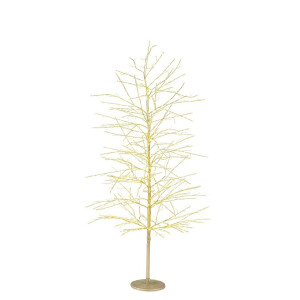 Copac decorativ auriu cu leduri Bunch Ø81×180h
