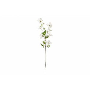 Set 12 flori artificiale albe verzi 99.06 cm