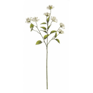 Set 12 flori artificiale crem Lantana 66 cm