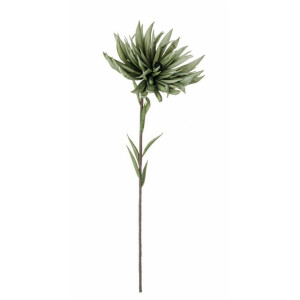 Set 12 Crizanteme artificiale verzi 24x91 cm