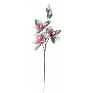 Set 12 flori artificiale Magnolia 35x95 cm