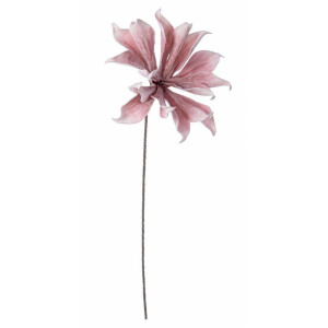 Set 12 flori artificiale roz 30x98 cm