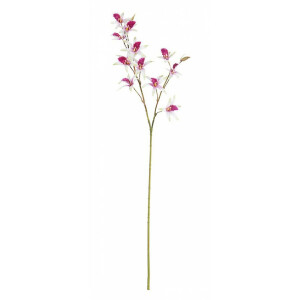 Set 12 Orhidea artificiala roz 92 cm