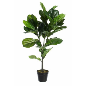 Set 2 plante Ficus artificial 100 cm