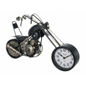 Ceas masa metal Motocicleta 45x13.5x28 cm