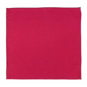 Set 4 servetele masa bumbac rosu 40x40 cm