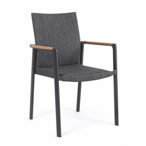 Set 4 scaune gri Jalisco 59x60.5x89 cm