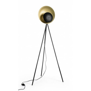 Lampadar metal maro auriu Design 53.5x43.5x156 cm