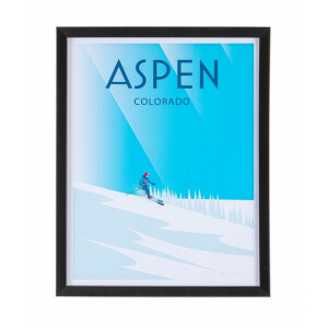 Tablou decorativ canvas Aspen 40x3.2x50 cm