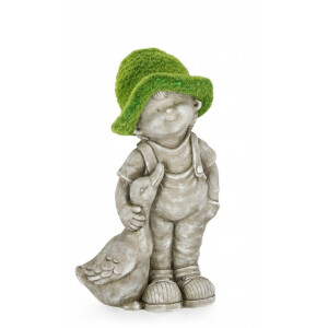 Figurina Baietel ceramica 44.5 cm