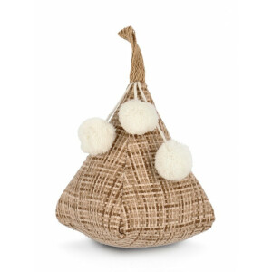 Opritor usa textil maro 14x14x18 cm