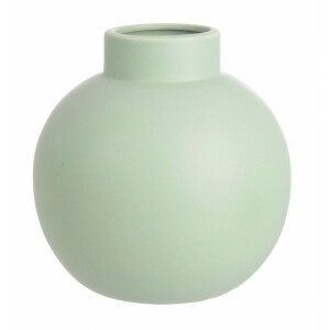 Vaza flori portelan verde Althea 16x16 cm