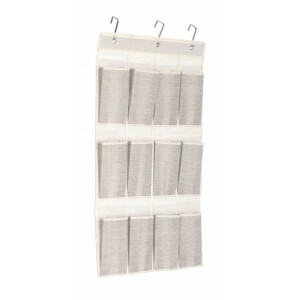 Organizatoar textil bej Tidy 44x84 cm