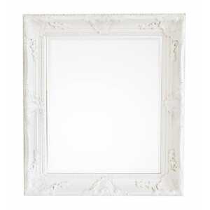 Oglinda perete lemn alb Miro 68x10x78 cm