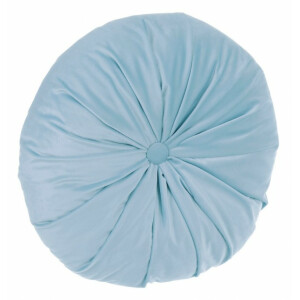 Set 2 perne decorative poliester albastru Artemis 40 cm