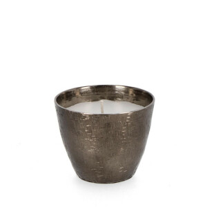 Lumanare borcan aluminiu cupru Svas Ø9,5x8,5h