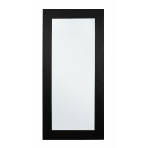 Oglinda perete lemn negru Tiziano 82x3x172 cm