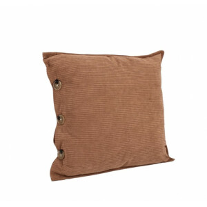 Set 2 perne decorative textil maro Ellis 45x45 cm