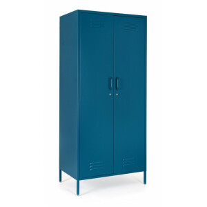 Dulap otel albastru Cambridge 50x80x185 cm