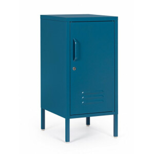 Comoda 1 usa otel albastru Cambridge 40x35x76 cm