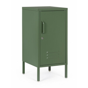 Comoda 1 usa otel verde Cambridge 40x35x76 cm