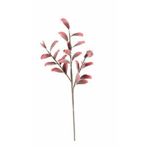 Set 12 plante artificiale rosii 38x80 cm