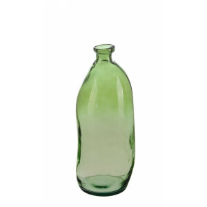 Vaza flori sticla verde Loopy 13x35 cm