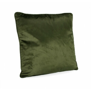 Set 2 perne catifea verde olive Artemis 50x50 cm
