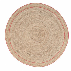 Covor iuta natur portocalie Ankit 180 cm