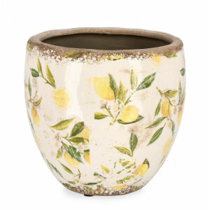 Ghiveci flori portelan 18x17 cm